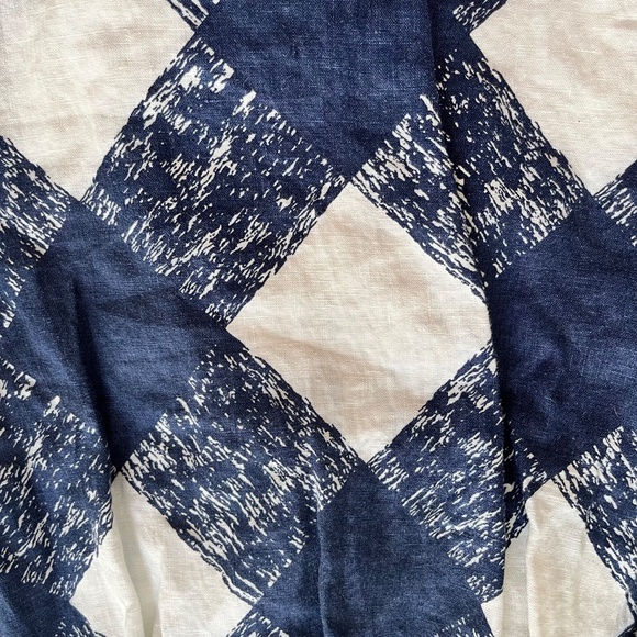 Boden Linen Gingham Check Skirt - Picture 5 of 5